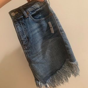 Free People Denim Skirt